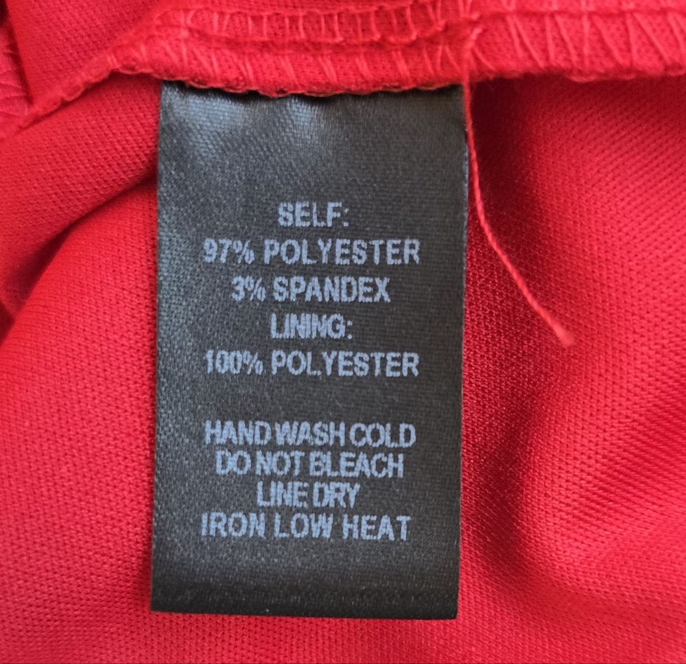 NWT Lulu's ruby red Sheath dress twist tie front Size Medium - Picture 6 of 9